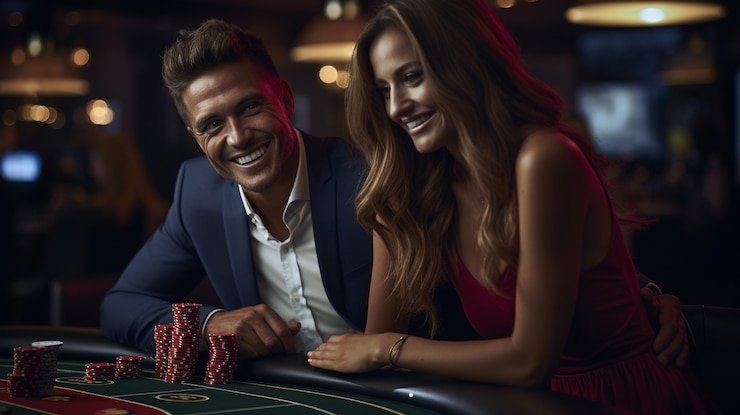 Tampilan layar Lightning Baccarat di aplikasi bae69 dengan dealer langsung